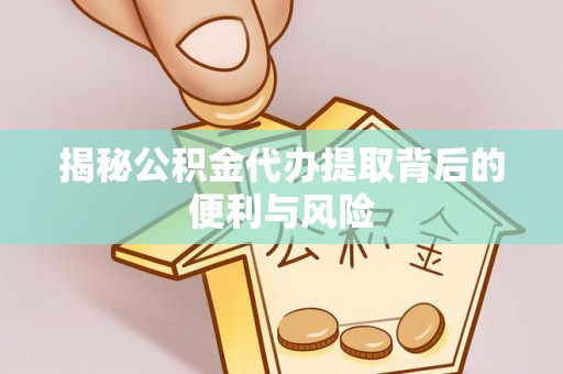 龙胜揭秘公积金代办提取背后的便利与风险
