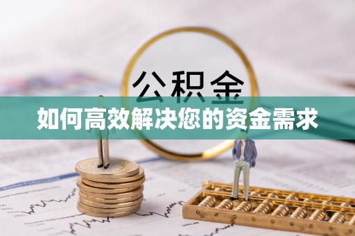 龙胜如何高效解决您的资金需求