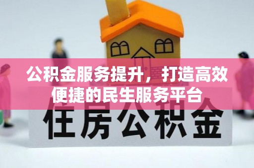 龙胜公积金服务提升，打造高效便捷的民生服务平台